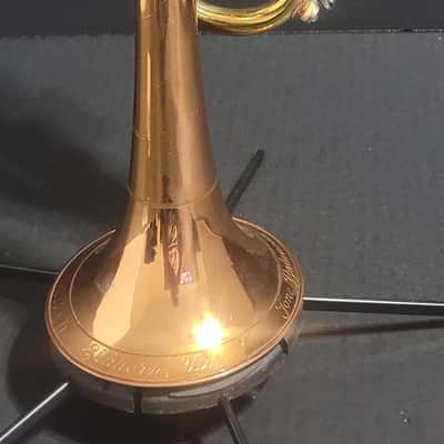 Getzen SUPER DELUXE TRUMPET -Copra -COPPER-BELL , Mouthpiece 3 Mutes & Original Case image 11