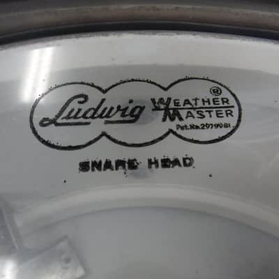 60's Ludwig 5x14" Pioneer Snare No. 491 Blue Sparkle-All Original-Excellent! image 10