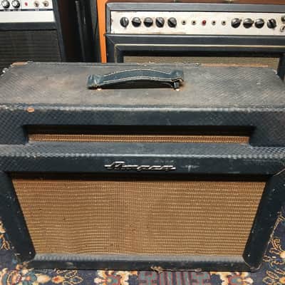 1965 Ampeg B-12XT Portaflex 2-Channel 50-Watt 2x12" Fliptop Guitar Combo Original Jensen Concert Speakers Serviced image 17