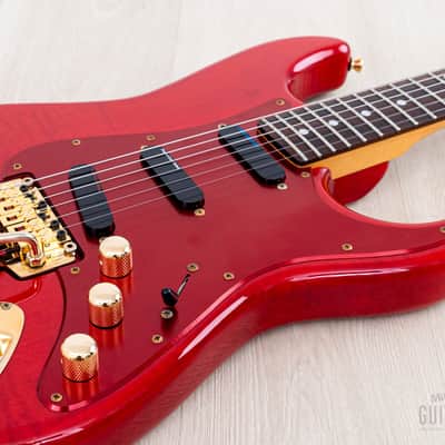 1991 Fender Stratocaster STR-1300 LSR Non-Catalog w/ USA Lace Sensor, Floyd Rose & Case, Japan MIJ Fujigen image 5