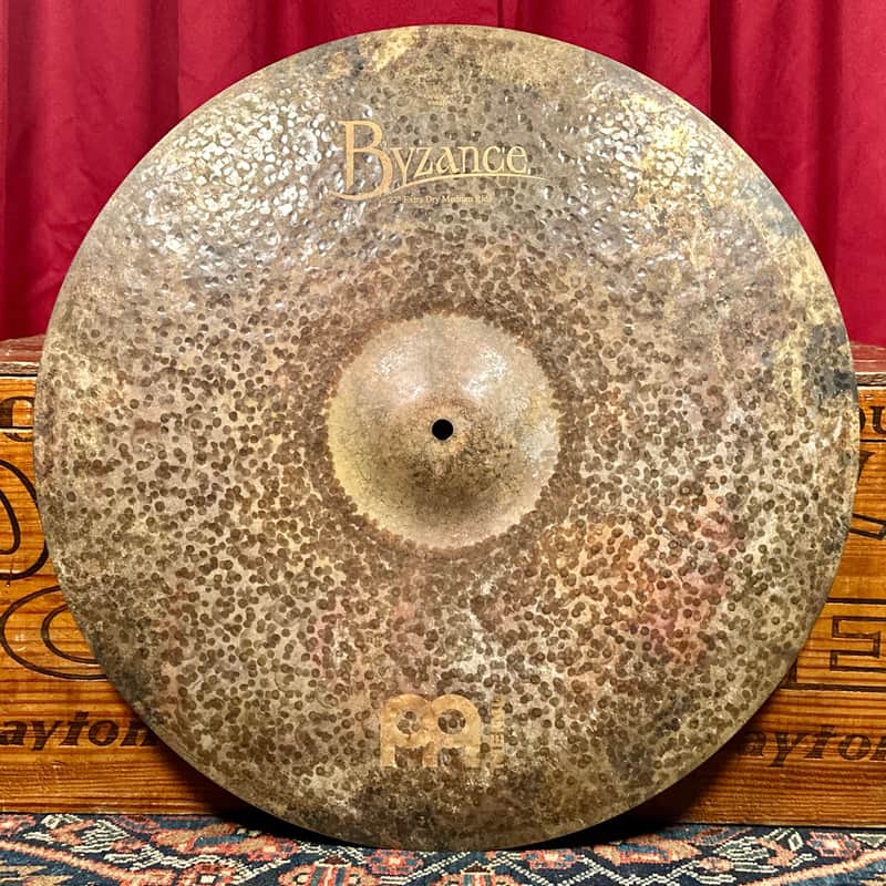 22" Meinl Byzance Extra Dry Medium Ride Cymbal 2744g *Video* image 1