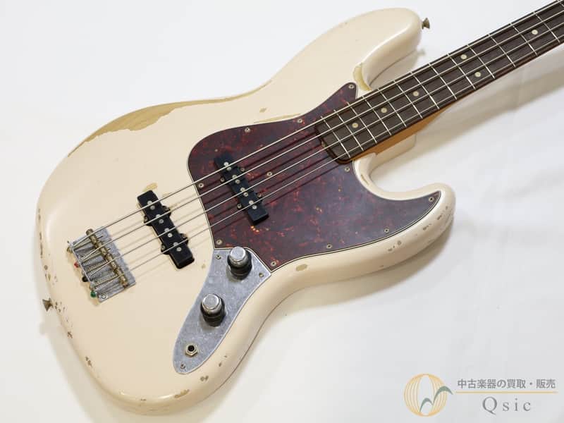 Fender Road Worn FLEA Jazz Bass Shell Pink image 1