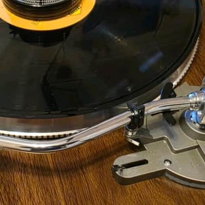 VINTAGE THORN RESTORED TURNTABLE/33/45 SPEED/CHROME STYLE image 7