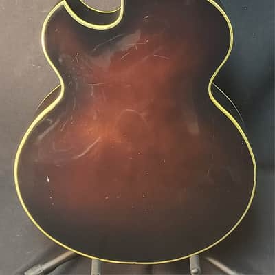 Raven Archtop Electric 1960's or early 70's - Tobacco brown sunburst image 10
