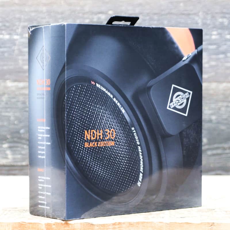 Neumann NDH 30 Black Edition Mixing and Mastering Open-Back Studio Headphone image 1