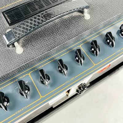 Vox AC30/6 Top Boost 2x12" Combo Amplifier 1982 - Black image 9