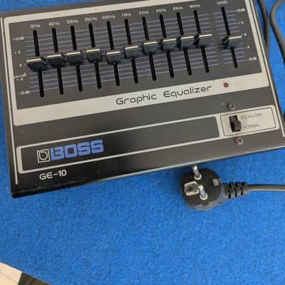 Boss GE-10 Graphic EQ 1976 - 1977 - Black - 220v image 10
