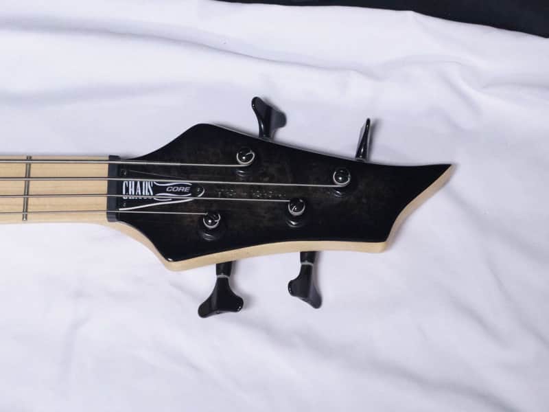 TRABEN Chaos Core 4-string electric BASS guitar Black Vapor | Reverb