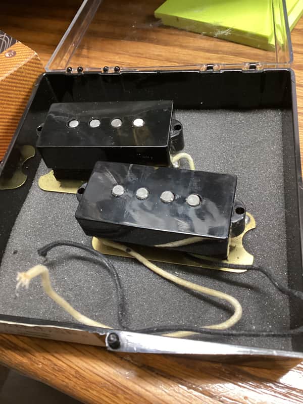 Fender 099-2046-000 Original '62 Precision Bass Pickup Set 2010s - Black image 1