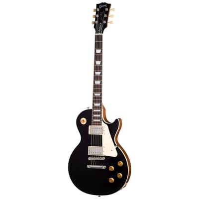 Les Paul Standard 50s Plain Top Ebony Top Gibson image 3
