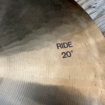 Paiste 20" 404 "Brown Label" Ride Cymbal 2058 grams image 3