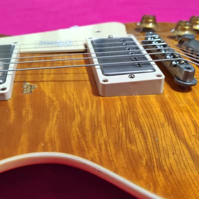 Gibson Les Paul Ultra Aged R9 BRAZILIAN ROSEWOOD Lemon drop (2018) + original vintage 1961 unsealed PAFS + 1959 hardware image 16