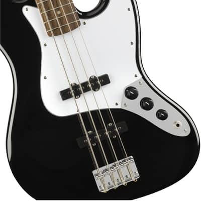 Squier Affinity Jazz Bass - Black (Laurel Fingerboard) image 1