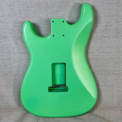 Unbranded Stratocaster Surf Green Guitar Body SSS image 2