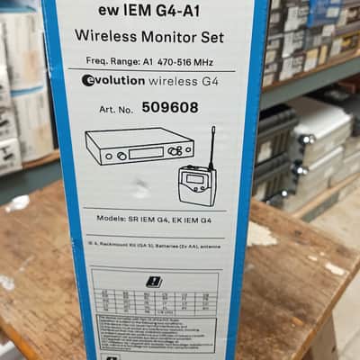 Sennheiser EW IEM G4-A1 Wireless In-Ear Monitoring System (A1-Band: 470-516 MHz) 2025 image 2