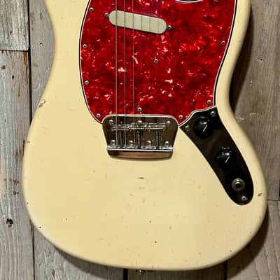 1965 Fender Musicmaster II with Rosewood Fretboard - Olympic White image 4