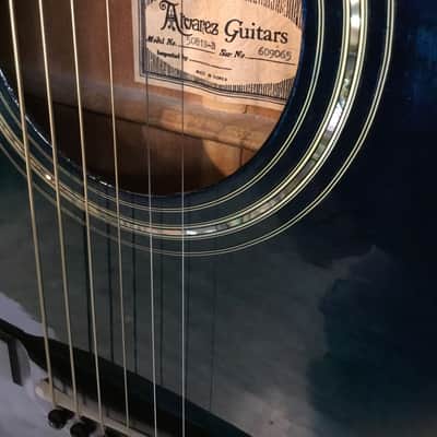 Alvarez 5081N B 90's Flame Maple Teal image 2