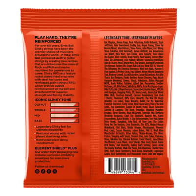 Electric Guitar Strings 10-52 Ernie Ball RPS Slinky 100% Genuine image 2