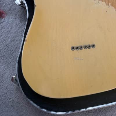 1970 - 1975 Blonde Fender Telecaster with Maple Fretboard and Hardshell Case image 20