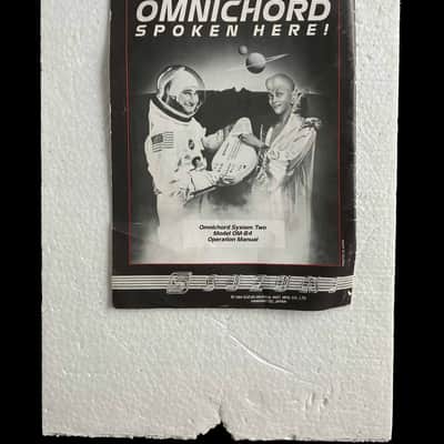 1984 Suzuki Omnichord OM-84 System Two Synthesizer & Analog Drum Machine With Original Box AC Adapter & Owners Manual Works Great Fully Functional image 2