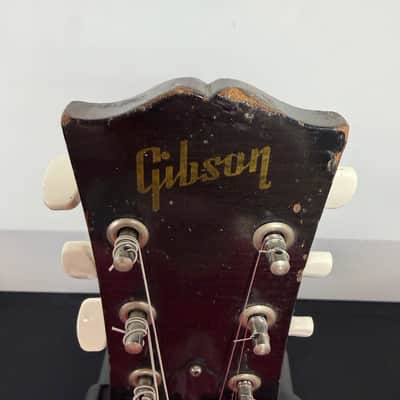 Vintage Gibson 1952 L-48 Hollowbody Archtop Acoustic Electric Guitar with DeArmond Gold Foil Pickup and Lifton Case image 3