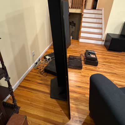 Carver Amazing Platinum MK IV speakers 1980's - Black lacquer image 4