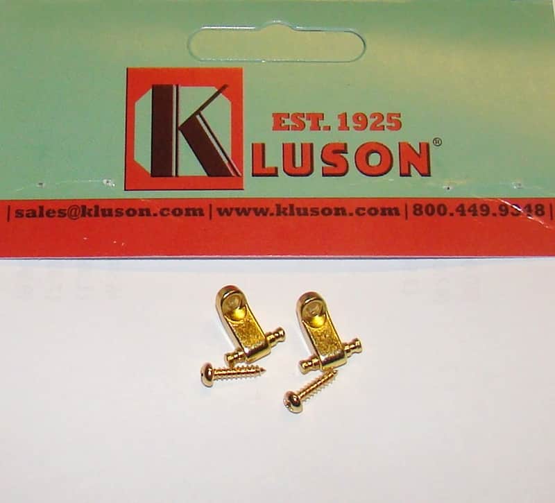 Kluson Replacement String Guides/Trees For Fender American Series Guitars - Gold image 1