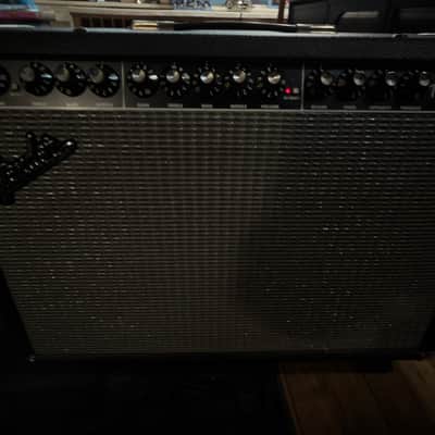 Fender Pro Reverb amp 1x12 Jensn Speaker 2002 - Black image 13