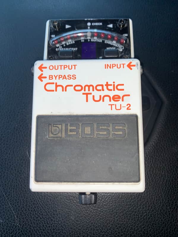 Boss TU-2 Chromatic Tuner (Dark Gray Label) 1998 - 2009 - White image 1