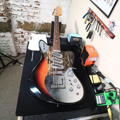 Framus Golden Strato De Luxe True Vintage 1965 Germany 5/168-54 image 15