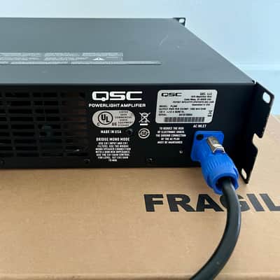 QSC PL340 Powerlight 3 Series Lightweight Rack-Mounted Power Amp 2010s - Black image 5