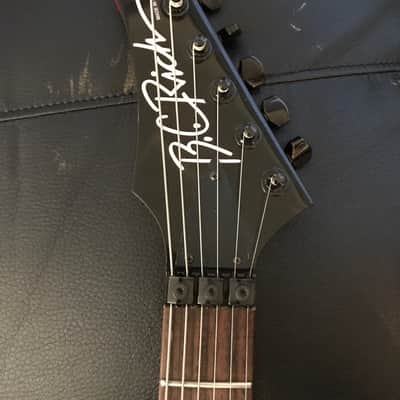 Bc rich B.C. Rich (death chuck schuldiner rick rozz ironbird )80's Trans red image 7