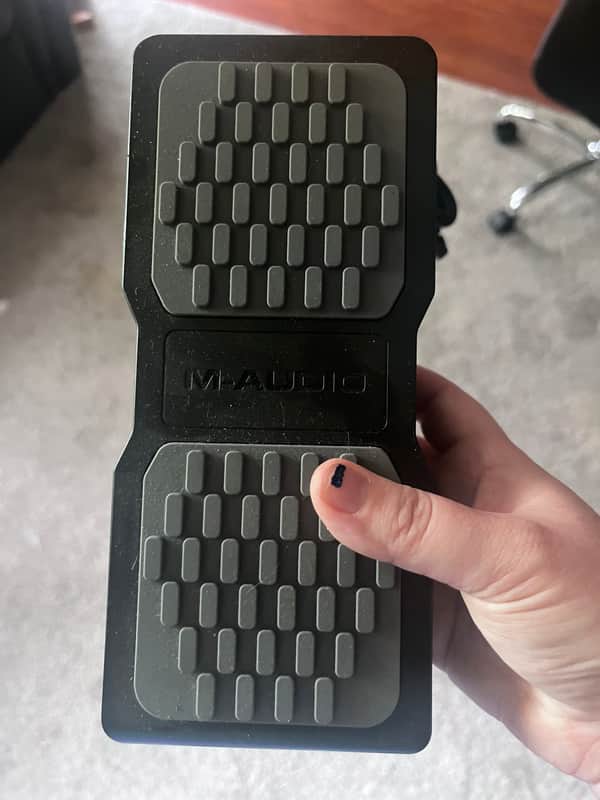 M-Audio EX-P Universal Expression Controller Pedal 2010s - Black image 1