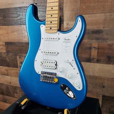 Fender Standard Stratocaster HSS Electric Guitar - Aqua Marine Metallic 889 image 6