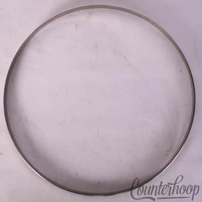 *Slingerland 16"Radio King Floor Tom Drum Rim/Hoop Nickel-Brass NOB Vintage 40s* image 2