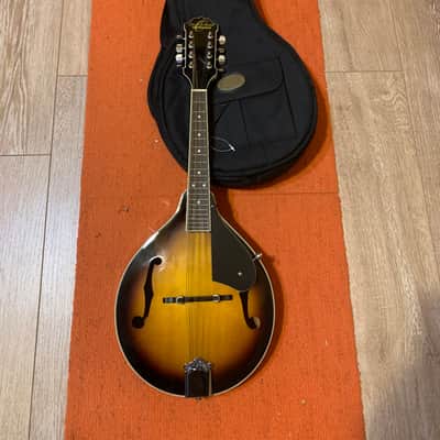 Oscar Schmidt Washburn OM-10 Mandolin and Superior Case Gigbag 2000s - Sunburst image 1