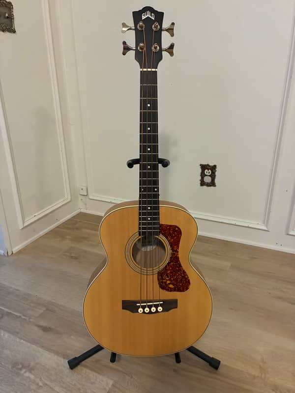 Guild Jumbo Junior Bass with Electronics 2010s - Natural image 1