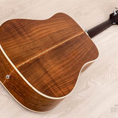 1982 Guild D-50 Bluegrass Special Vintage Dreadnought Acoustic Guitar w/ Sunrise Pickup, Case & Tag, Westerly image 17