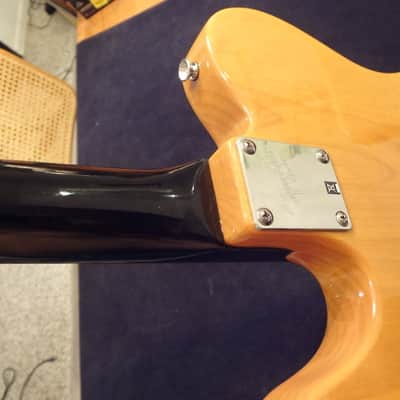 Squire Telecaster w/ Les Paul neck (Modded) 2012 Butterscotch Blonde image 5
