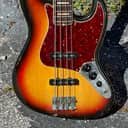 Fender Jazz Bass  1969 - a pretty Sunburst indeed has this all original 1 owner 55 year old...