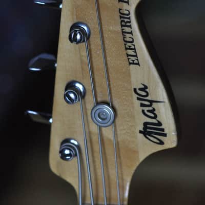 Maya Precision Bass 1970s 3 Color Sunburst image 4