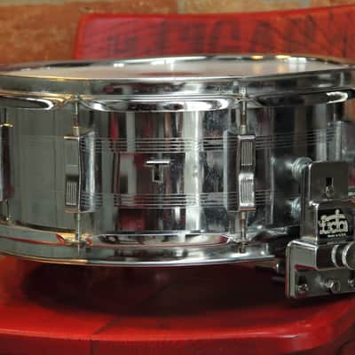 RARE Vintage snare Tacton 6.5x14 Steel 1970s GDR image 4