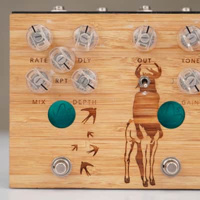 Anasounds Custom Shop Bitoun Fuzz Savage OD Utopia MartinMartin Pedal #59247 image 3