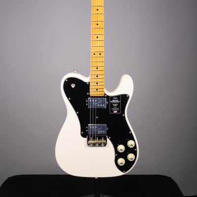 Fender American Professional II Telecaster Deluxe - Olympic White with Maple Fingerboard image 2