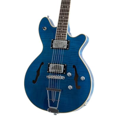 Eastwood JH 1200 Electric Guitar-Blue Flame image 3