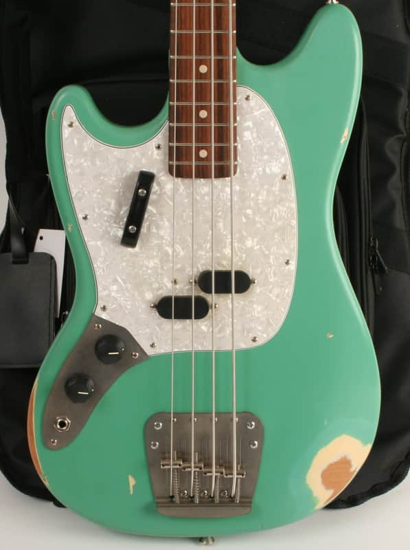 Nash Guitars MB-63 Seafoam Green Left Handed image 1