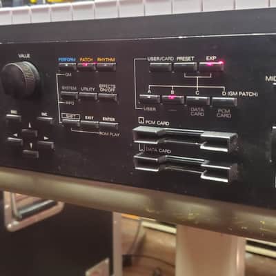 Roland JV-1080 Synthesizer Module with 3 Expansion Cards image 3