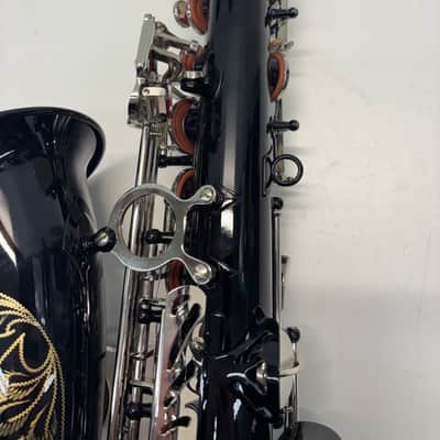 EastRock Black/Golden Alto Saxophone E Flat Sax Full Kit - Black Gold image 7