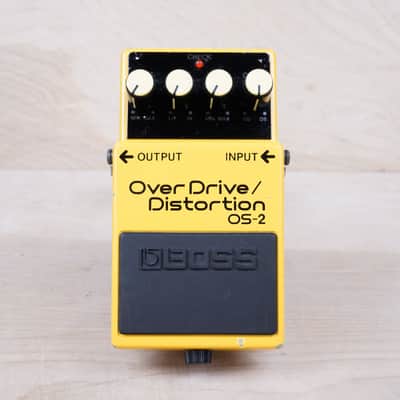 Boss OS-2 Overdrive Distortion Pedal 2007 Yellow image 9