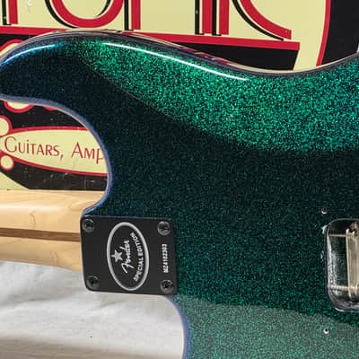 Fender Special Edition FSR Flip Flop Standard Stratocaster Guitar - upgraded! 2004 - Green-Blue image 13
